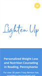 Mobile Screenshot of lightenupnutrition.com