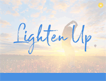 Tablet Screenshot of lightenupnutrition.com